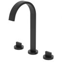 Ver imagem 1 de Misturador para Lavatório de Mesa 3 Furos Bica Alta com Válvula de Escoamento Flow Preto Matte Celit