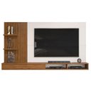 Ver imagem 3 de Painel para Bento Freijó Off White com Aparador Suri e Mesa de Centro Suri Off White - Dj Móveis