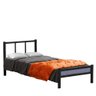 Cama De Ferro Vintage Casal 1.38 Preto Jane Shop JM - 2