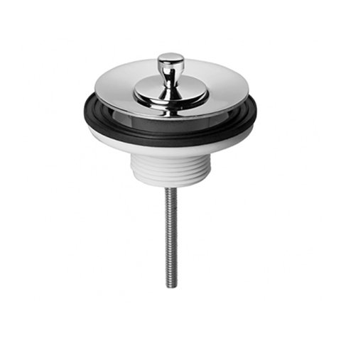 Válvula de Saída D'água Universal com Tampa de Metal Docol Luxo Cod. 00444306 Sap 90004443006 Docol