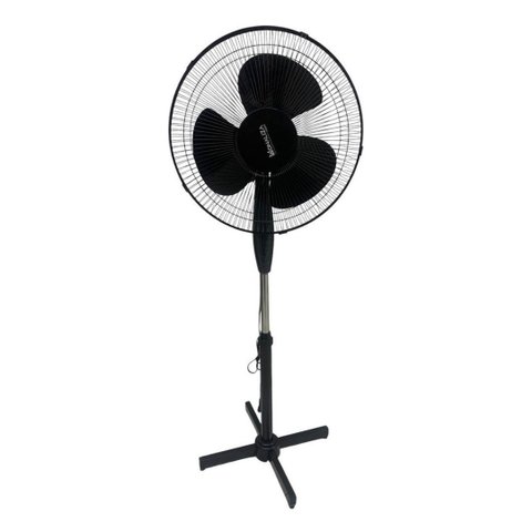 Ventilador Pedestal de Coluna Turbo 3 Pás Oscilante Silencioso 40cm Regulável 3 Velocidades 127v