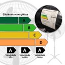 Ver imagem 4 de Ventilador Pedestal de Coluna Turbo 3 Pás Oscilante Silencioso 40cm Regulável 3 Velocidades 127v