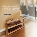 Ver imagem 3 de Sapateira de Madeira Maciça (demolição) 12 Pares: Linda, Durável, Funcional e Design Exclusivo