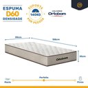 Ver imagem 7 de Cama Box Baú com Colchão de Espuma D60 Ortobom Force Dream Solteiro 88cm