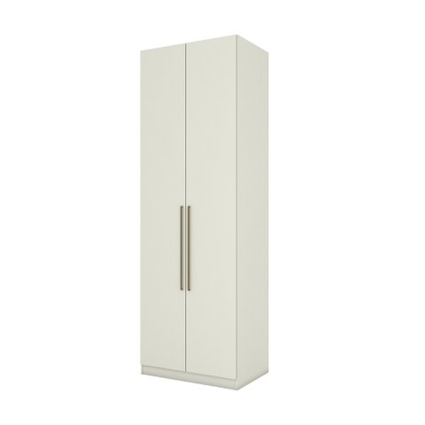 Guarda Roupa 2 Portas com Prateleiras Flex Seletto - Henn Areia