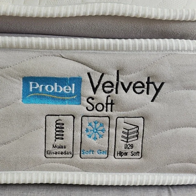 Ver imagem 3 de Cama Box Cm Velvety Soft - Casal (138x188x32)