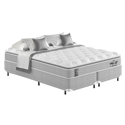 Cama Box Cm Velvety Soft - Casal (138x188x32)