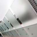 Ver imagem 3 de Vinil Adesivo Jateado Autocolante Porta Blindex Box Banheiro Janela Vitrine Película Jateada 2mts