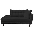 Ver imagem 1 de Divã Recamier Psicologia Troya 140 Cm Suede Amarelo - Fm