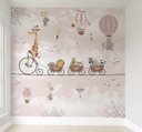 Ver imagem 5 de Papel De Parede Safari Animais Quarto De Bebê Infantil M² PP01R
