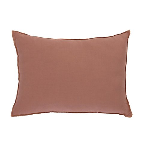 Almofada Retangular Lisa 43x60m:vinho/ Terracota/liso