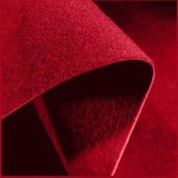 Carpete Forração Forro Alto Aveludado Resinado Venda M² Vermelho Cereja - 2