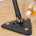 Ver imagem 2 de Mop Triangular Giratório Esfregão Limpa Azulejo Refil Extra