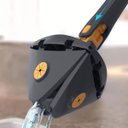 Ver imagem 3 de Mop Triangular Giratório Esfregão Limpa Azulejo Refil Extra