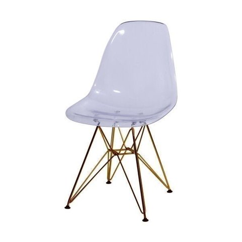 Cadeira Dkr com Base de Cobre 