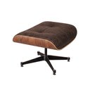Ver imagem 6 de Poltrona Charles Eames com Puff Couro Envelhecido Linha Premium Sala Escritório Recepção - Marrom