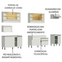 Ver imagem 5 de Armário de Cozinha Completa 300cm Branco Verona Madesa XASR