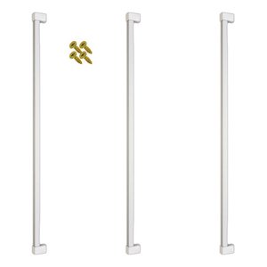 Kit 3 Puxador 704mm Alumínio Armário Móveis Cômoda Roupeiro