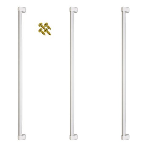 Kit 3 Puxador 704mm Alumínio Armário Móveis Cômoda Roupeiro