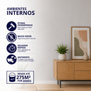 Ver imagem 2 de Tinta Acrílica Econômica Fosca Cor Cinza Preguiçoso 18L Durín Baixo Odor Antimofo