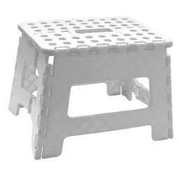 Banqueta Multiuso Retrátil Branca Suporta 150kg - 2