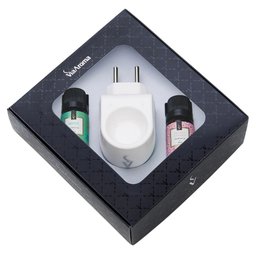 Kit Presente Aromatizador Difusor Standart Elétrico Bivolt + 2 Essências Via Aroma - 1