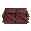 Ver imagem 5 de Sofá Lisboa 2,72m Retrátil, Reclinável com Molas no Assento Tecido Suede Velusoft Vinho - Cama