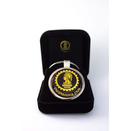 Chaveiro Profissão Engenharia Civil - Dourado - 2