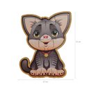 Ver imagem 3 de Quebra Cabeça Método Montessori Brincadeira com Aprendizado 9 Peças Gato Nível Fácil