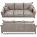 Ver mais imagens de Sofá 3 Lugares Modular Boma 2,40m Boucle Bege Claro Sofá Inbox