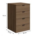 Ver imagem 5 de Conjunto Home Office Mesa Diretor 190 Cm e Gaveteiro Munique - Kappesberg