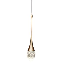 Lustre Pendente Led 3 em 1 Cristal Gota Moderno Iluminaçao Casa Sala Recepçao Quarto Luxo Ambiente C - 6
