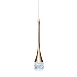 Lustre Pendente Led 3 em 1 Cristal Gota Moderno Iluminaçao Casa Sala Recepçao Quarto Luxo Ambiente C - 7