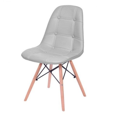 Cadeira Botonê Base em Madeira Dkr 