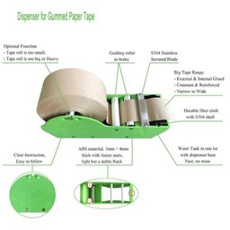 MAQUINA APLICADOR FITA GOMADA KRAFT MANUAL SUPORTE CANOA APARELHO UNIVERSAL PROFISSIONAL - 2