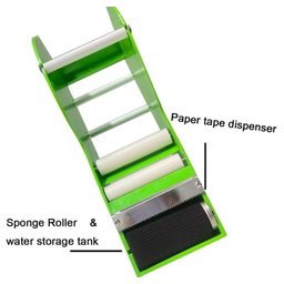 MAQUINA APLICADOR FITA GOMADA KRAFT MANUAL SUPORTE CANOA APARELHO UNIVERSAL PROFISSIONAL - 4