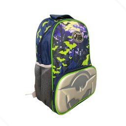 Mochila Bolsa Infantil Menino Costas Darkbat:verde - 3