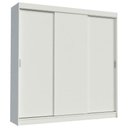Ver imagem 2 de Guarda-roupa Casal Madesa Kansas 3 Portas de Correr 3 Gavetas