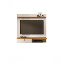 Ver imagem 3 de Rack com Painel Íris para TV até 55" 136cm MDP Off White Madetec Móveis