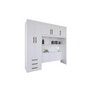 Ver imagem 1 de Quarto Planejado Casal Ph 1801 5 Portas Branco