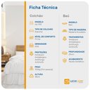 Ver imagem 2 de Cama Box Baú Solteiro Marrom + Colchão Ortopédico D33 Ortobom Iso 100 78x188x60cm