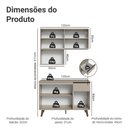 Ver imagem 4 de Armário de Cozinha Compacta 120 Cm Nice Madesa 05
