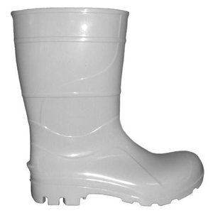 Bota Pvc Branca Nº41 Cano Médio sem Forro Kala