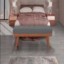 Ver imagem 2 de Puff Recamier Valentin Veludo Grafite