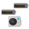 Ar Condicionado Multi Split Inverter Midea 27.000 Btus (1x Evap 9.000 Duto+ 1x Evap 18.000 Duto) - 1