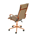 Ver imagem 2 de Cadeira de Escritório Giratoria Eames Soft Caramelo - Alta | Redgold
