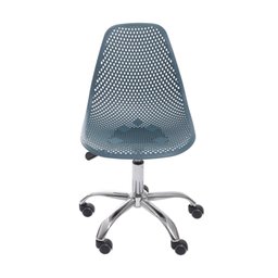 Cadeira Escritório Eames Colméia Base Com Rodízio - 3