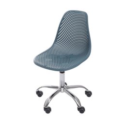 Cadeira Escritório Eames Colméia Base Com Rodízio - 1