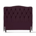 Ver imagem 1 de Cabeceira de Cama Box Queen 158 Cm Varsóvia Suede Veludo Vinho