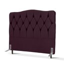 Ver imagem 2 de Cabeceira de Cama Box Queen 158 Cm Varsóvia Suede Veludo Vinho